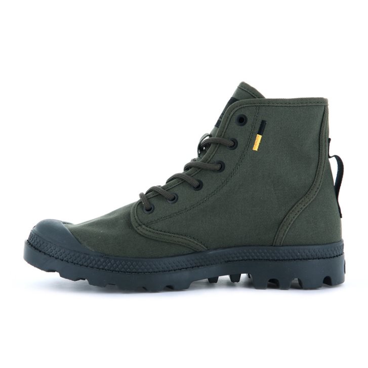 Pánské Boty Palladium Pampa Hi Htg Supply Olivy Zelené | CZ RJN-61H